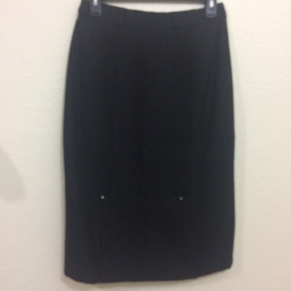 Plum Blossom 2-pc Suit Plaid Blazer + Midi Skirt - Picture 11 of 15